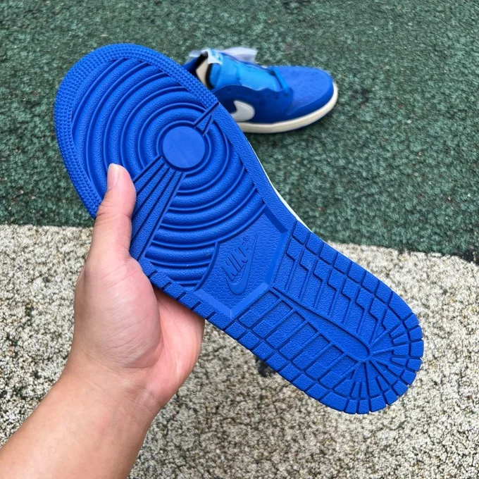 CS Pure Original AJ1 Travis Scott Low Top Blue White DM7866-400