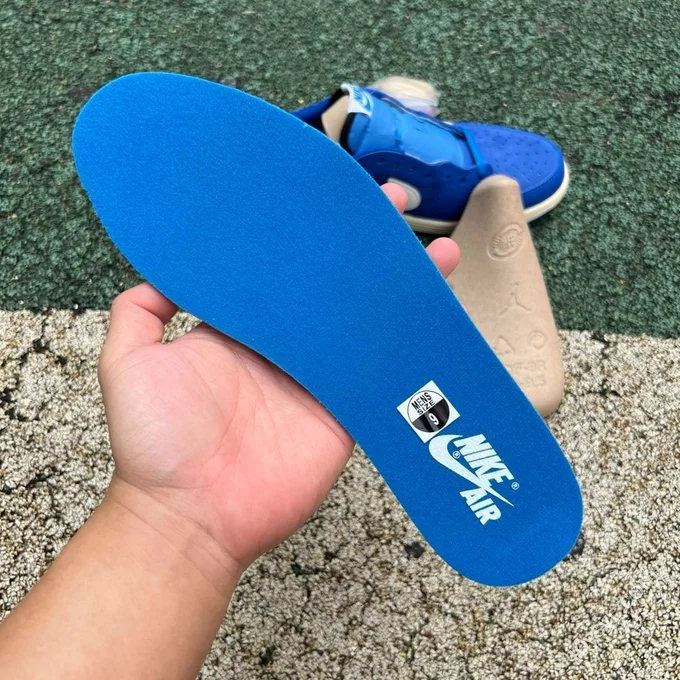 CS Pure Original AJ1 Travis Scott Low Top Blue White DM7866-400