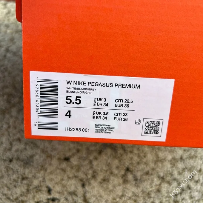 Nike Air Cushion Beige White Black Pegasus Premium IH2288-001