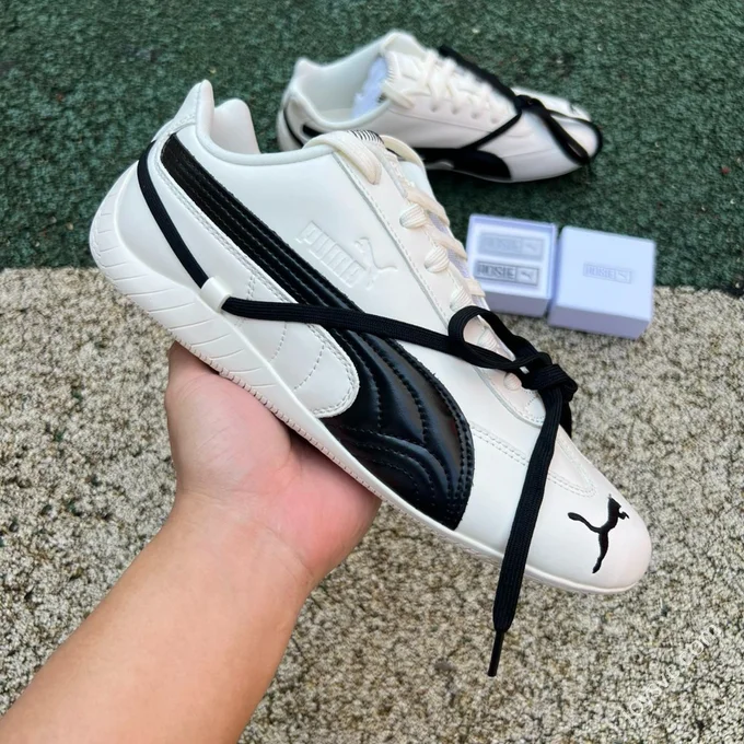 S2 Pure Original Puma Speedcat x ROSE Collaboration White Black 404390-01