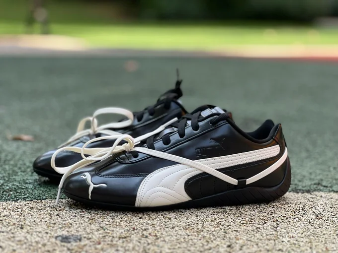 S2 Pure Original Puma Speedcat x ROSE Collaboration Black White 404391-01