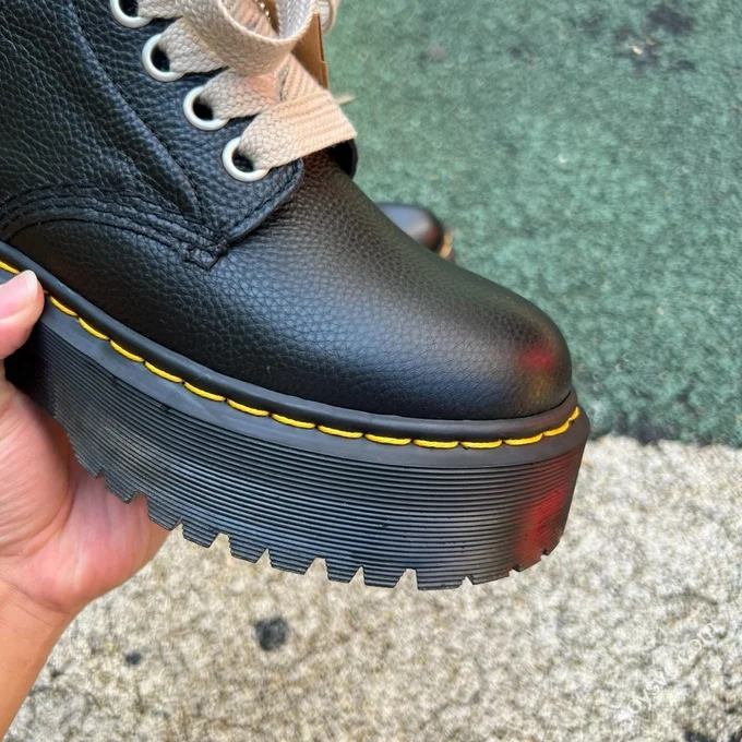 Rick Owens x Dr. Martens Boots Black