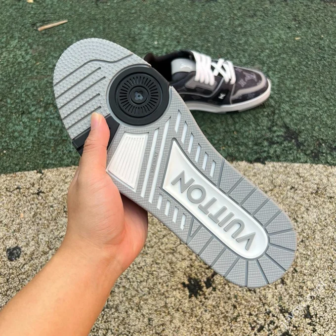 LV Trainer Black Grey LOUIS VUITTON Trainer