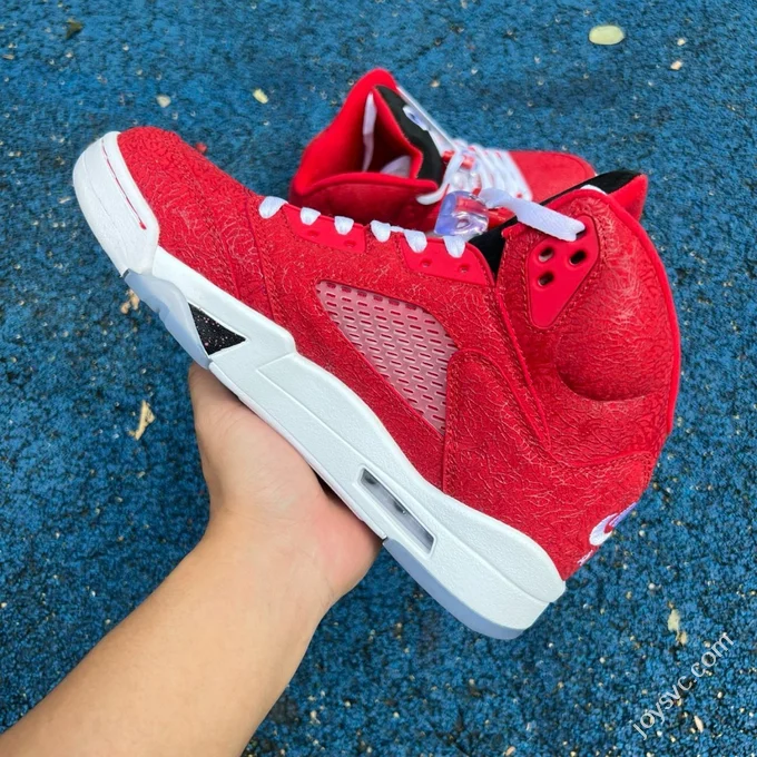 AJ5 White Red HQ7978-600