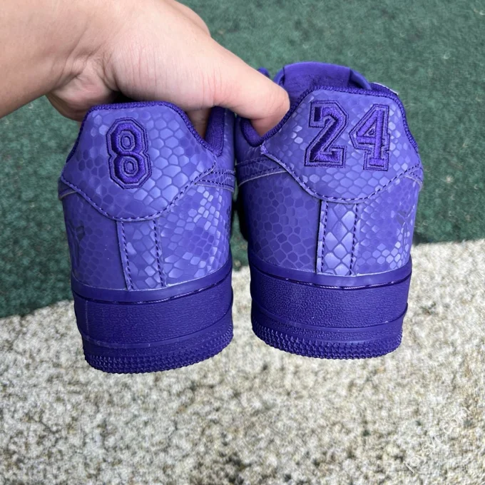 S2 Pure Original Air Force 1 Kobe Collaboration Purple IB0018-500