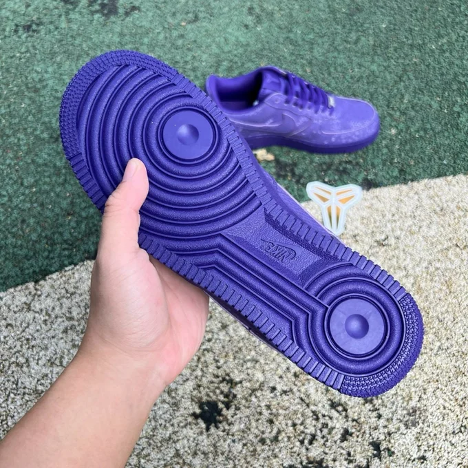 S2 Pure Original Air Force 1 Kobe Collaboration Purple IB0018-500