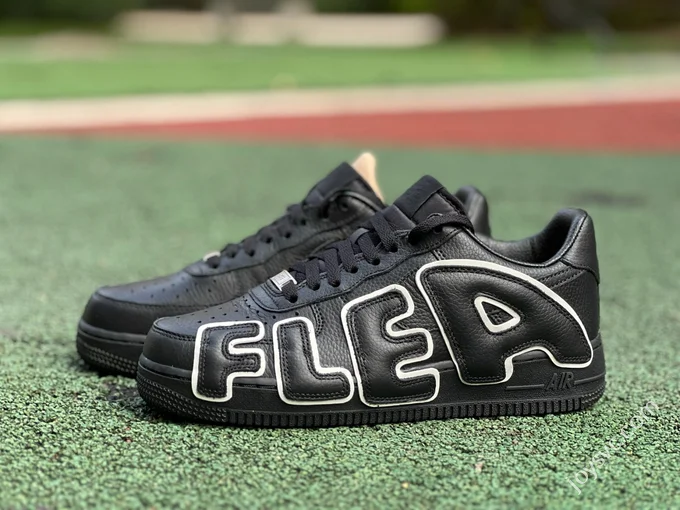 S2 Pure Original Air Force 1 CPFM Low Top Black White HJ8463-001