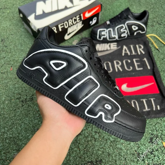 S2 Pure Original Air Force 1 CPFM Low Top Black White HJ8463-001