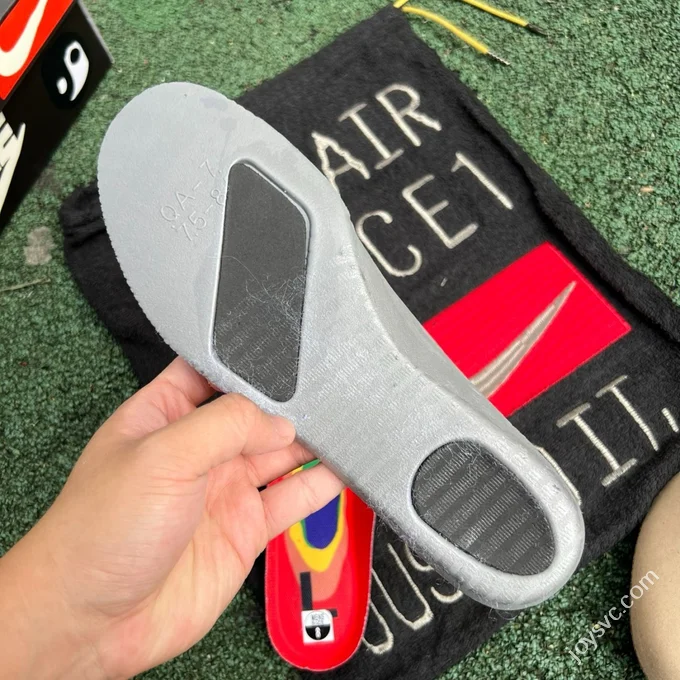 S2 Pure Original Air Force 1 CPFM Low Top Black White HJ8463-001