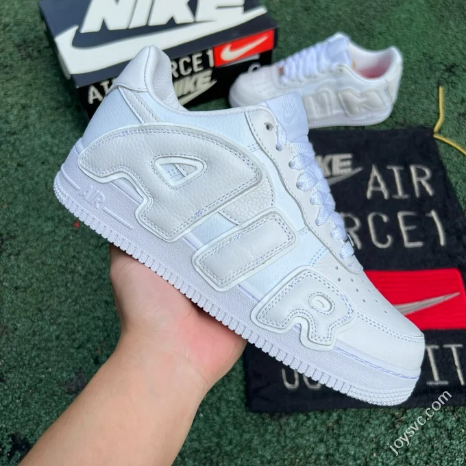 S2 Pure Original Air Force 1 CPFM Low Top Pure White FQ7069-100