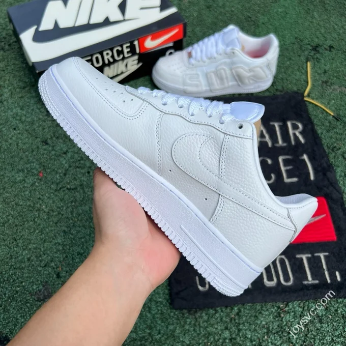 S2 Pure Original Air Force 1 CPFM Low Top Pure White FQ7069-100