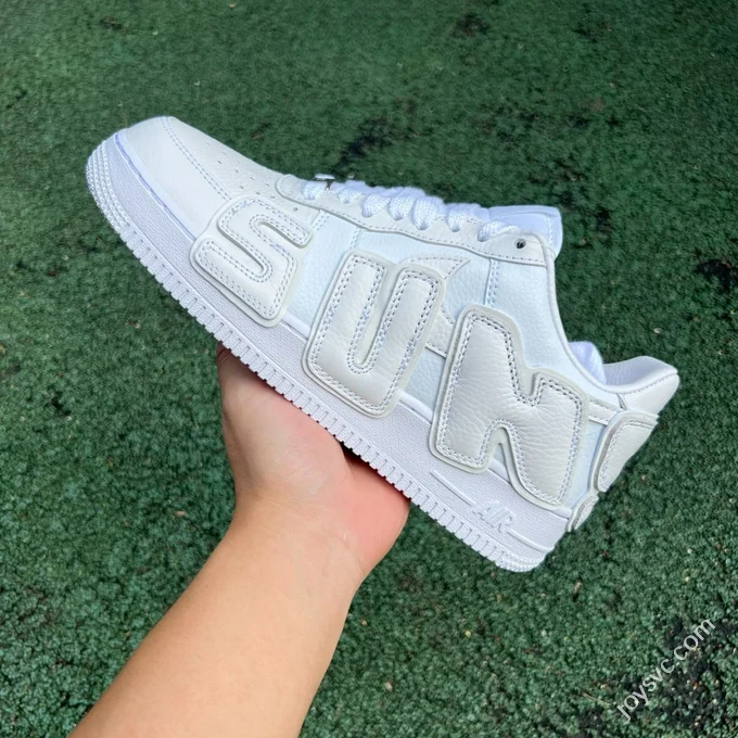 S2 Pure Original Air Force 1 CPFM Low Top Pure White FQ7069-100
