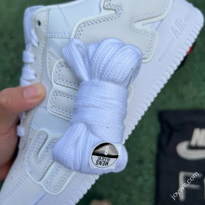 S2 Pure Original Air Force 1 CPFM Low Top Pure White FQ7069-100