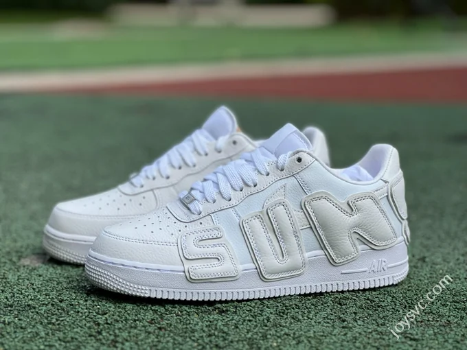 S2 Pure Original Air Force 1 CPFM Low Top Pure White FQ7069-100