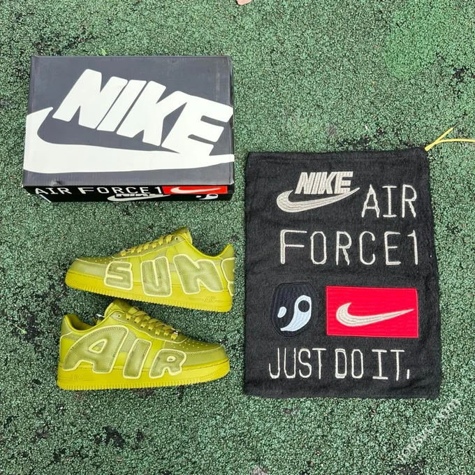 S2 Pure Original Air Force 1 CPFM Low Top Green FQ7069-200