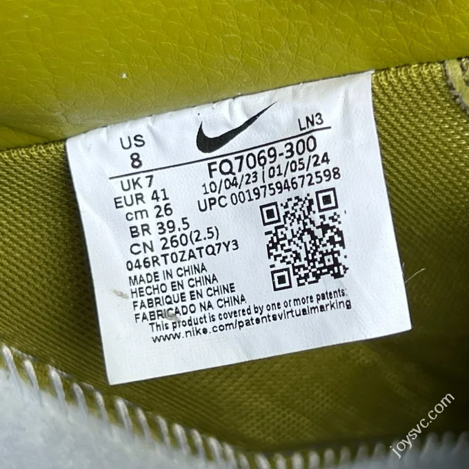 S2 Pure Original Air Force 1 CPFM Low Top Green FQ7069-200