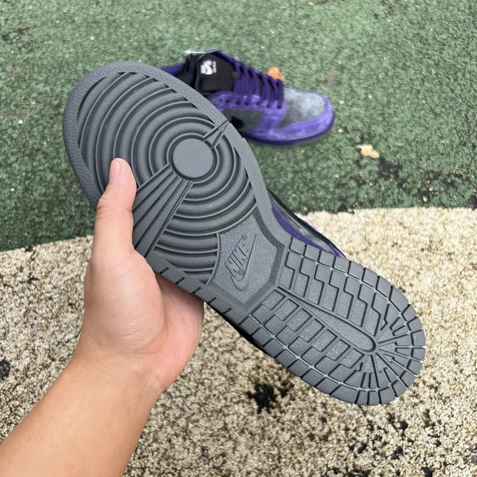 S2 Pure Original Dunk Supreme Europe Exclusive Purple Grey HQ8487-500