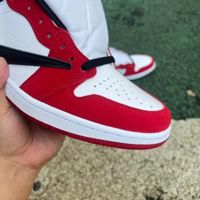 LJR Version AJ1 Travis Scott High Top White Red DH3227-601