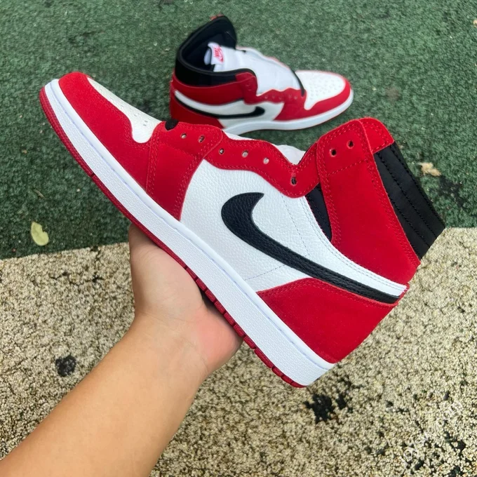LJR Version AJ1 Travis Scott High Top White Red DH3227-601