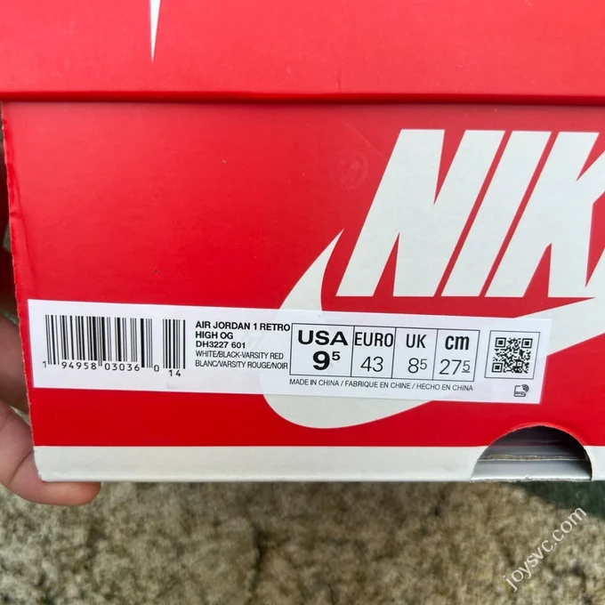 LJR Version AJ1 Travis Scott High Top White Red DH3227-601