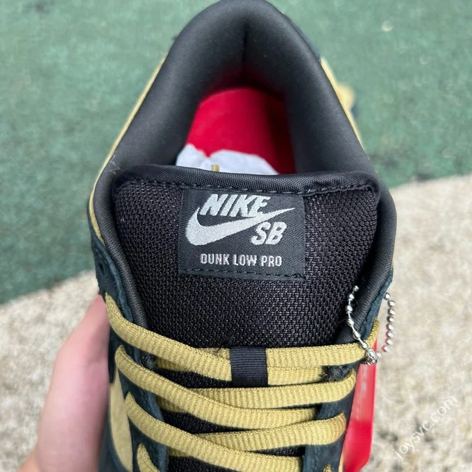 S2 Pure Original Dunk Supreme Black Yellow Brown HQ8487-300