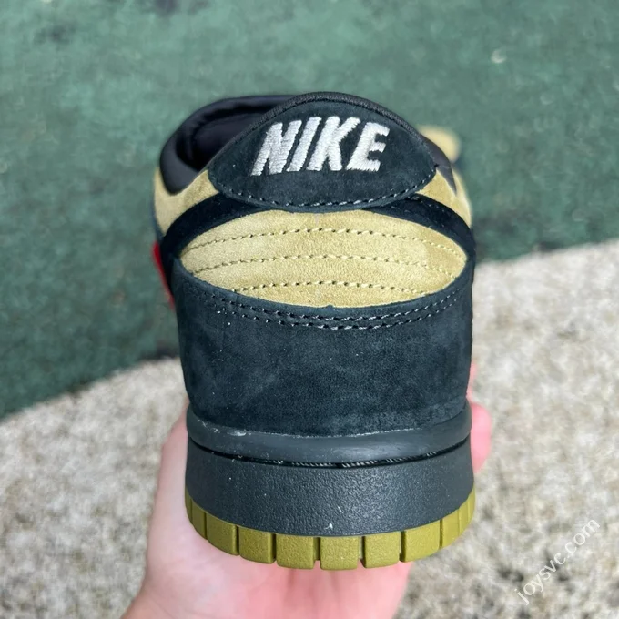 S2 Pure Original Dunk Supreme Black Yellow Brown HQ8487-300