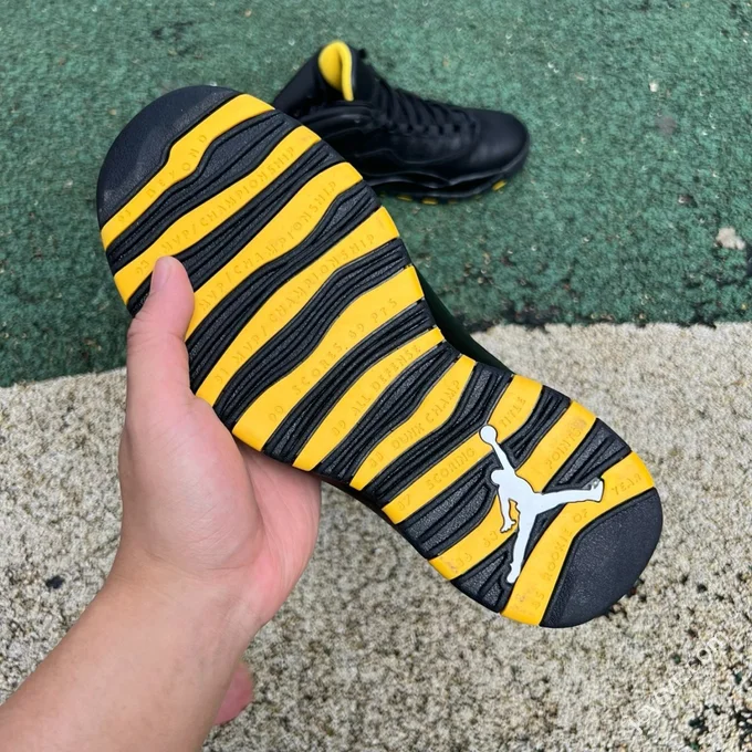Pure Original AJ10 Black Yellow HJ6779-001