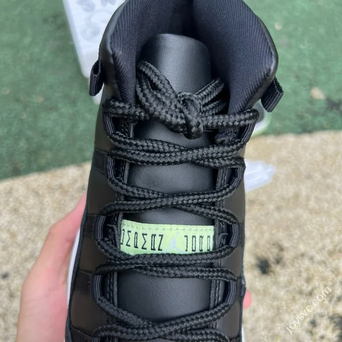 Pure Original AJ11 Luminous Halloween Black White Green Women's IB1378-001