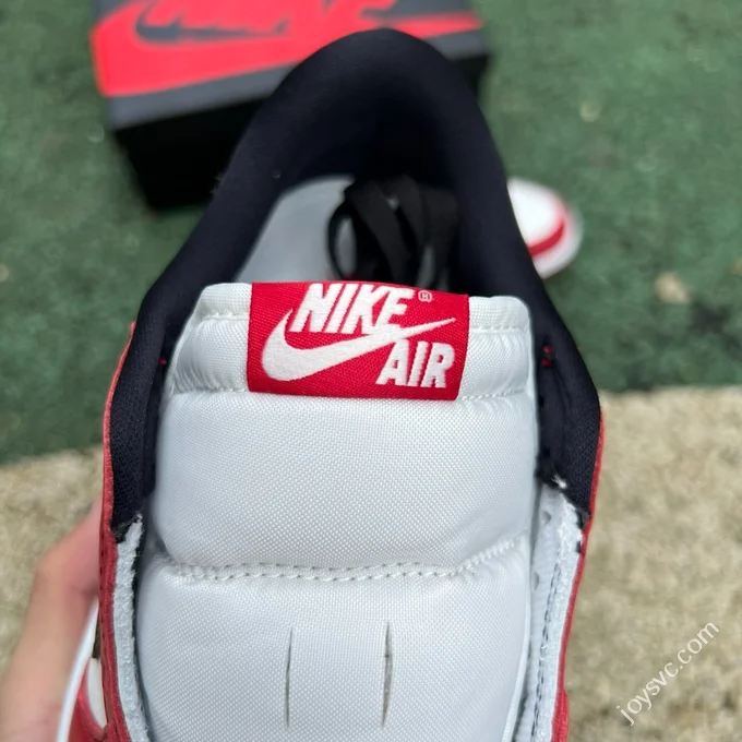 Pure Original AJ1 Low Chicago White Red HQ6998-600