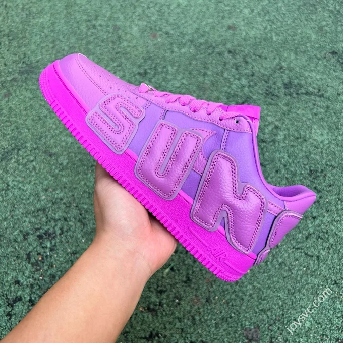 S2 Pure Original Air Force 1 CPFM Low Top Purple FQ7069-500