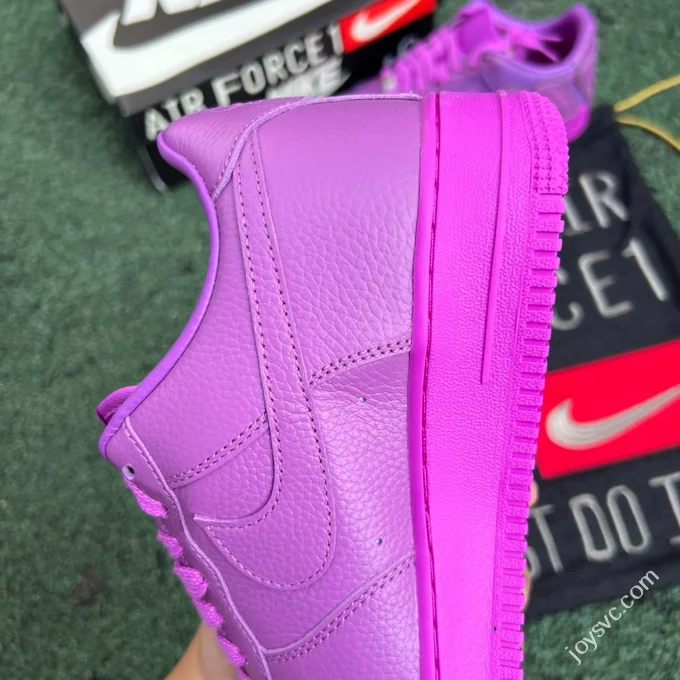 S2 Pure Original Air Force 1 CPFM Low Top Purple FQ7069-500