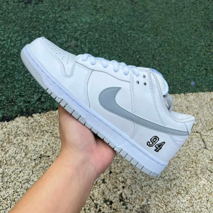 S2 Pure Original Dunk Supreme White Grey HQ8487-100