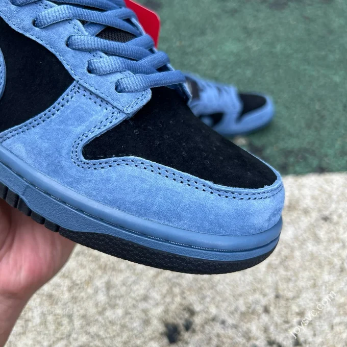 S2 Pure Original Dunk Supreme Black Blue HQ8487-400