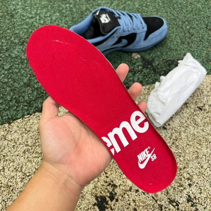 S2 Pure Original Dunk Supreme Black Blue HQ8487-400