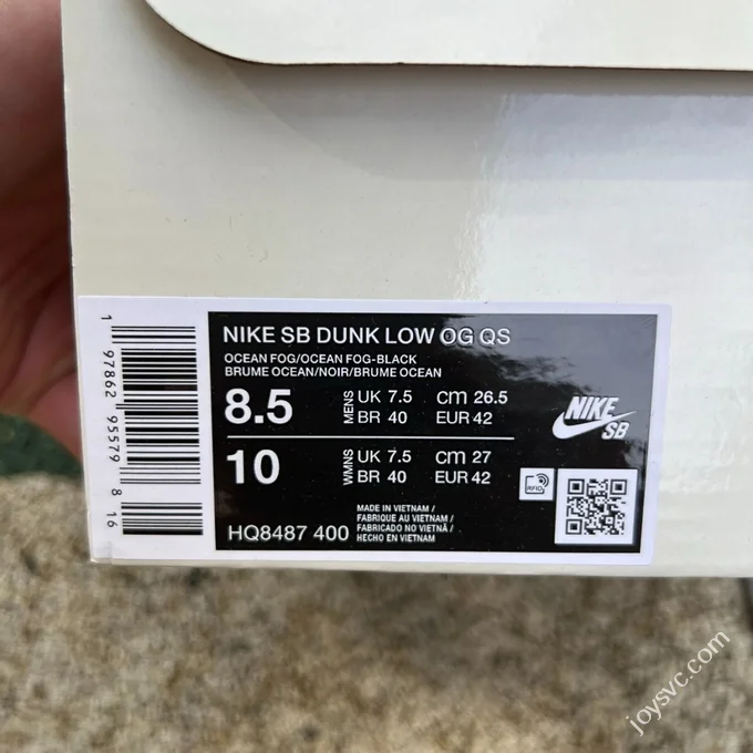 S2 Pure Original Dunk Supreme Black Blue HQ8487-400