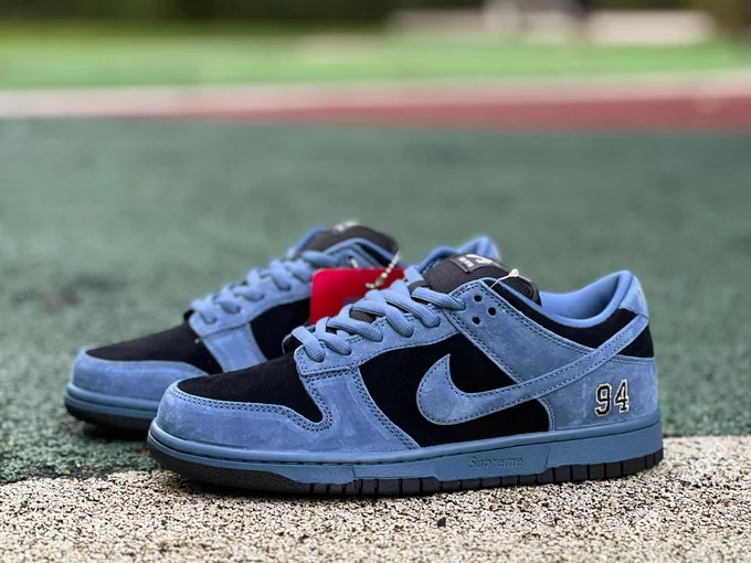 S2 Pure Original Dunk Supreme Black Blue HQ8487-400