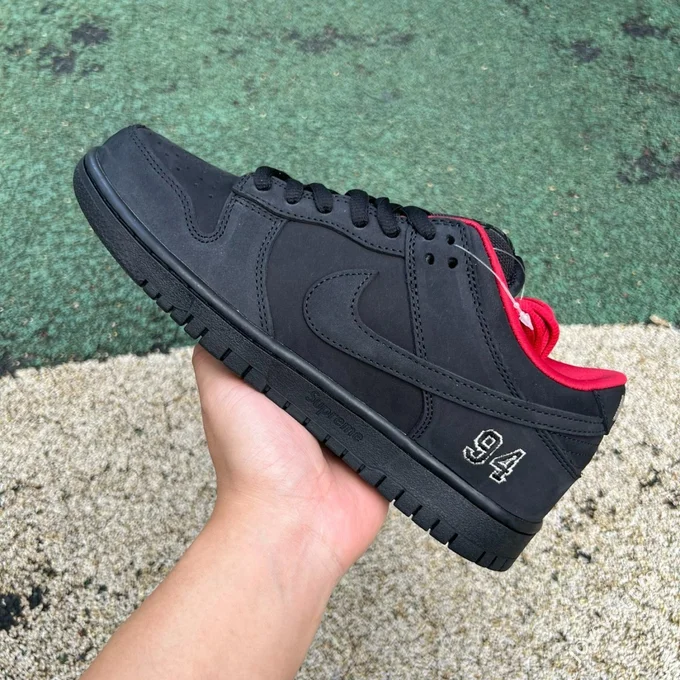 S2 Pure Original Dunk Supreme Black Red HQ8487-001
