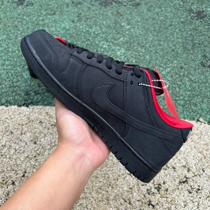 S2 Pure Original Dunk Supreme Black Red HQ8487-001
