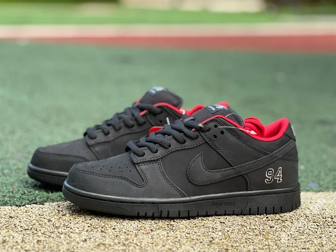 S2 Pure Original Dunk Supreme Black Red HQ8487-001
