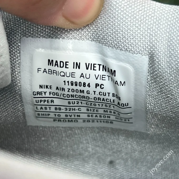 OX Pure Original GT White Tiffany Green Nike Air Zoom G.T. Cut SOS TB 1199084