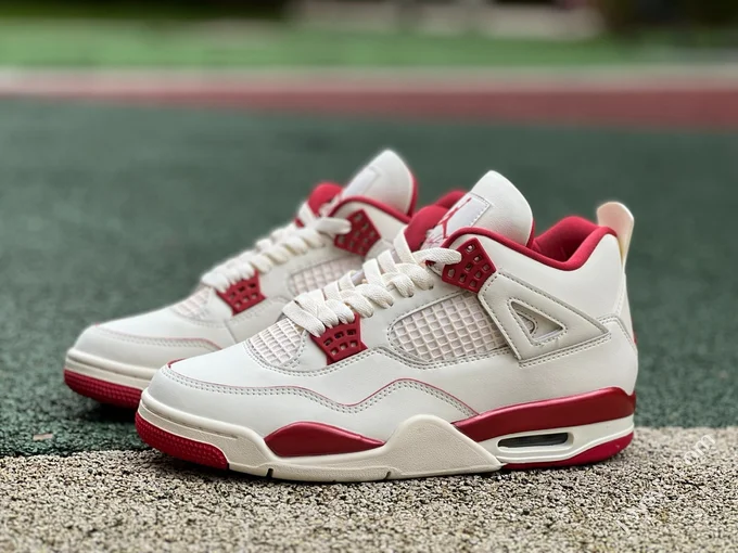 AJ4 Valentine's Day White Red HV0823-108
