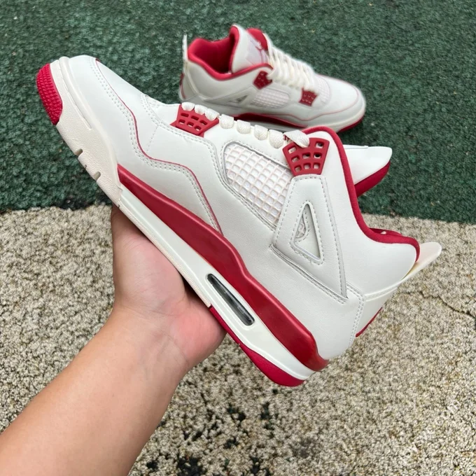 AJ4 Valentine's Day White Red HV0823-108