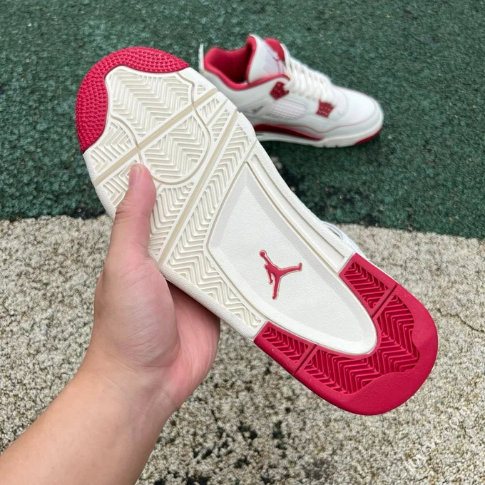 AJ4 Valentine's Day White Red HV0823-108