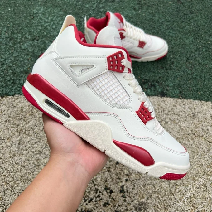 AJ4 Valentine's Day White Red HV0823-108