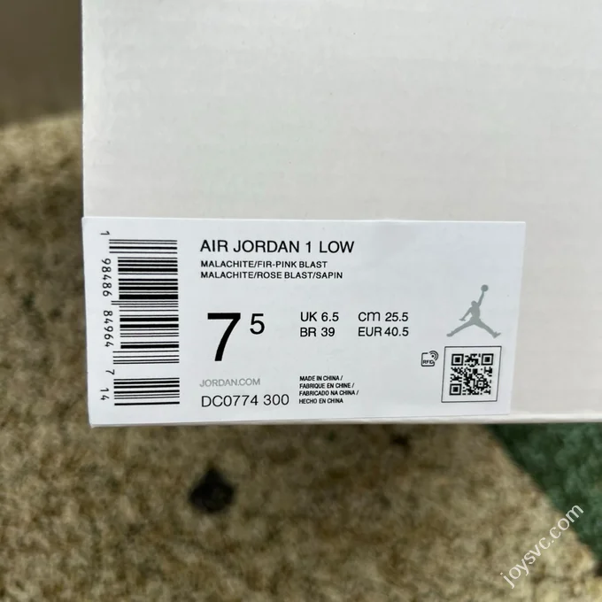 Pure Original AJ1 Low Green Pink Watermelon DC0774-300