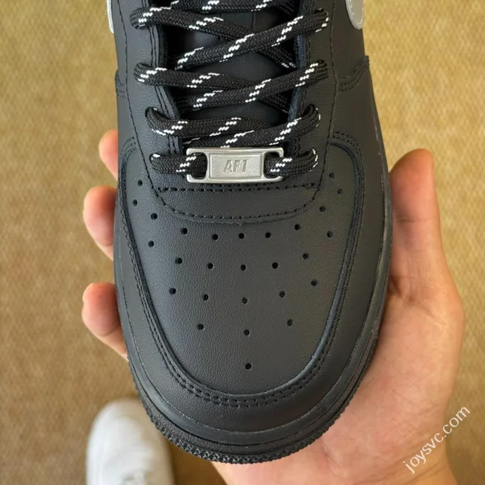 3A Pure Original Air Force 1 AF1 Black Silver FV5951-001