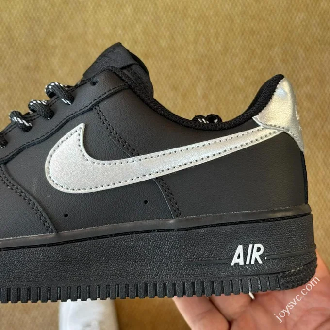 3A Pure Original Air Force 1 AF1 Black Silver FV5951-001