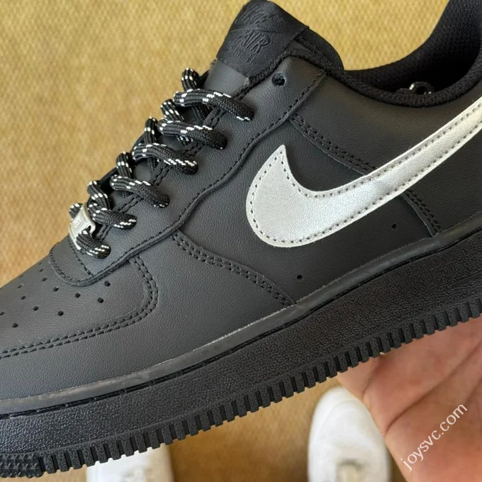 3A Pure Original Air Force 1 AF1 Black Silver FV5951-001