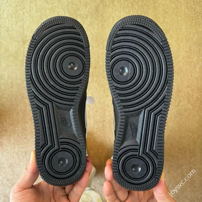 3A Pure Original Air Force 1 AF1 Black Silver FV5951-001