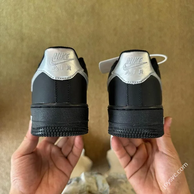 3A Pure Original Air Force 1 AF1 Black Silver FV5951-001
